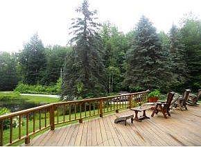 Deck with Hot Tub