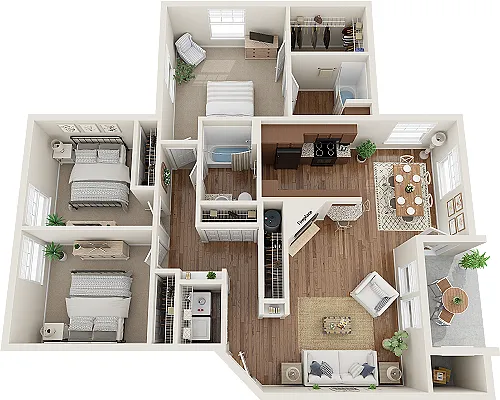Floor plan Platinum Plus