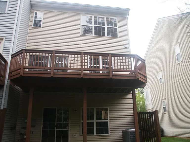 View, back of home