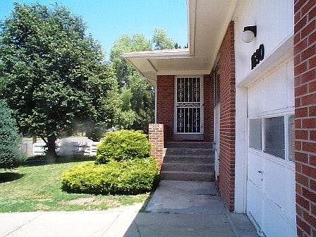 Front of building