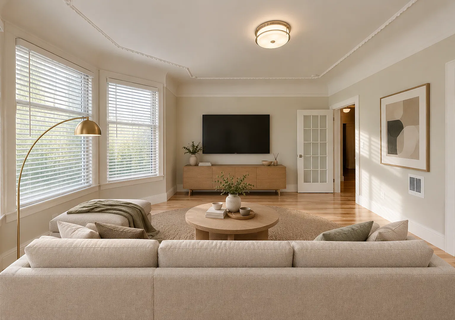 Brand-New One-Bedroom Apartment with Spacious Living Area and parking! | Marina District — Photo 4