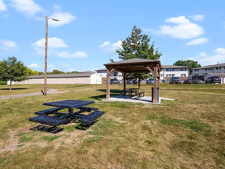 Outdoor picnic area