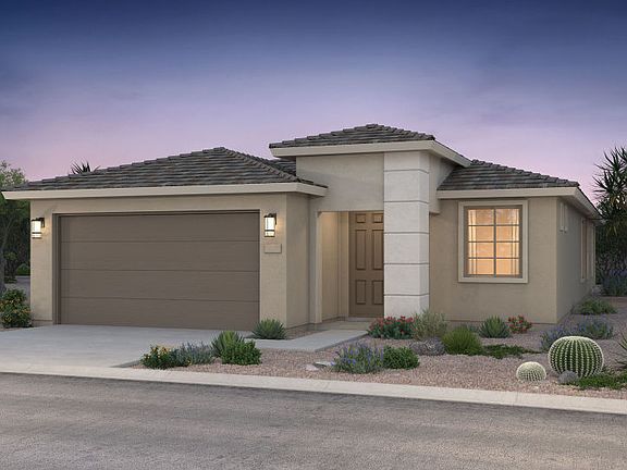 Create a modern look in your new home with the Hewitt exterior elevation C design.