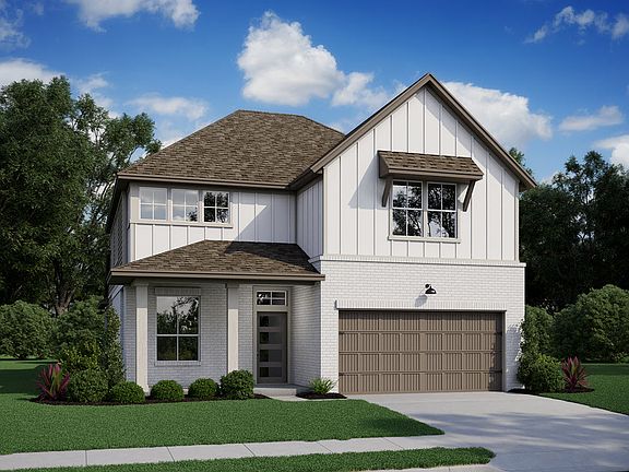 Robin Elevation F painted brick