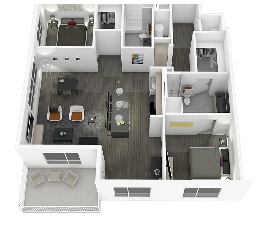 Floor plan 2E