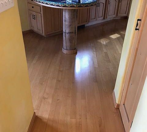 Kitchen from entryway