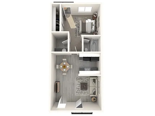 Floor plan The Capri