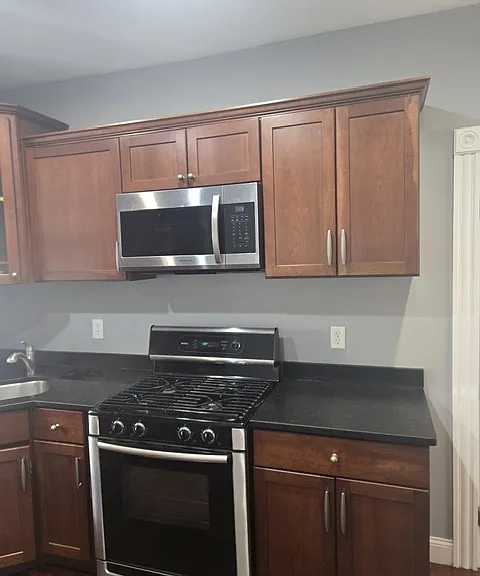 Microwave and Stove Combination