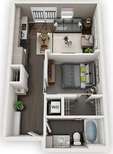 Floor plan Studio S2