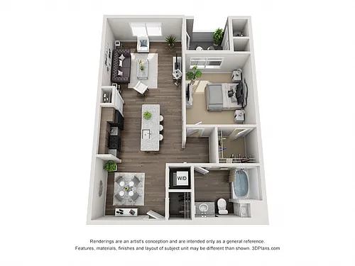Floor plan Blue Mesa