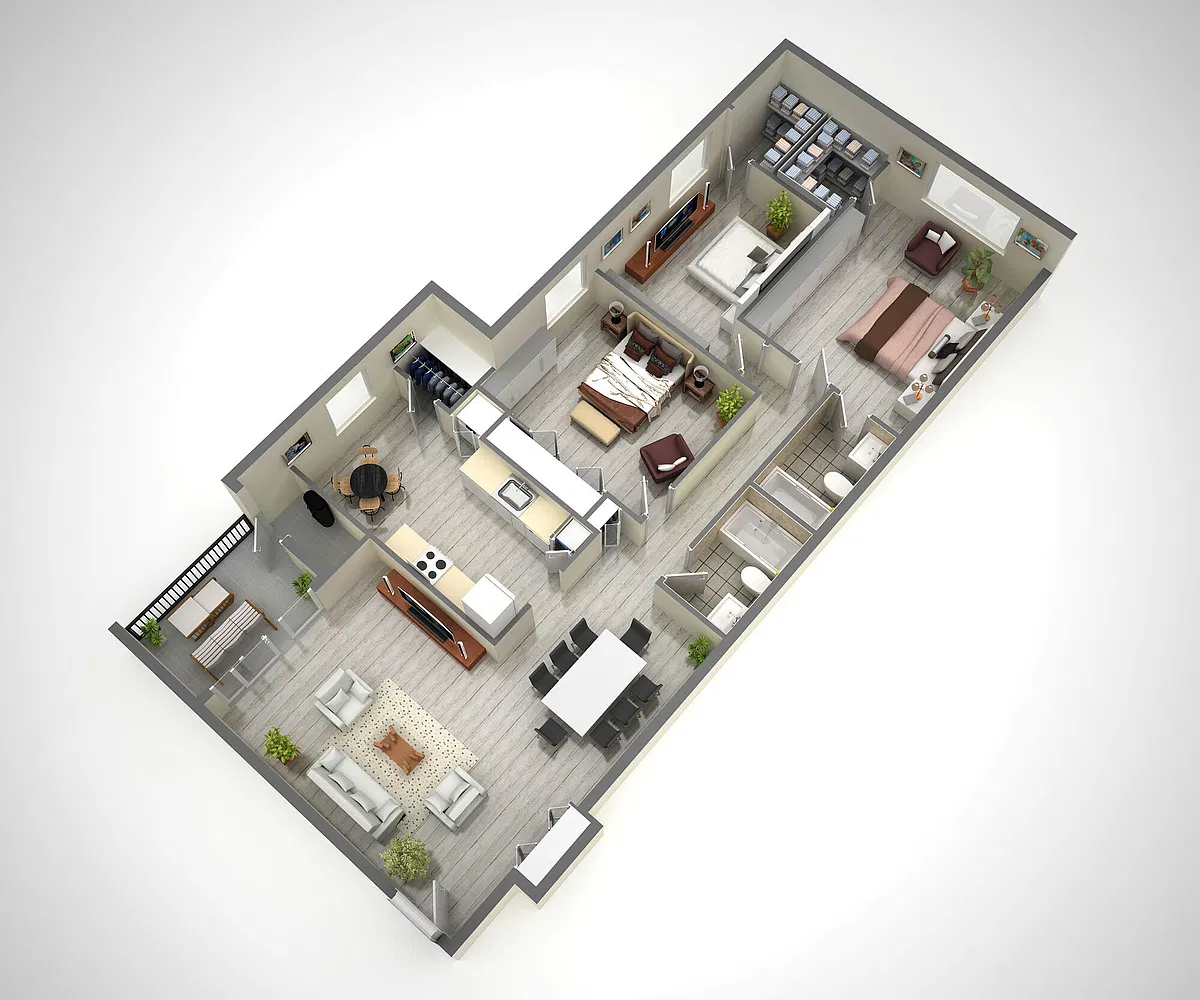 Floor plan C1RP