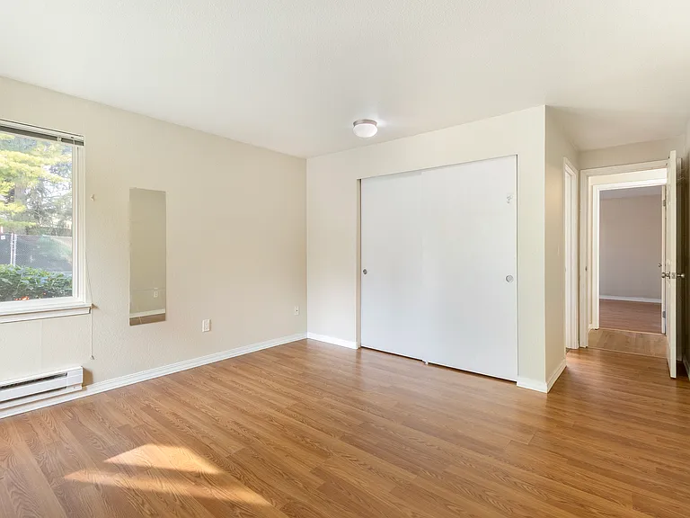 Master bedroom with full bath
