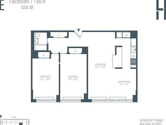 2nd image of 160 W 97th St APT 4E