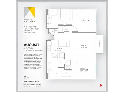 Floor plan Auguste