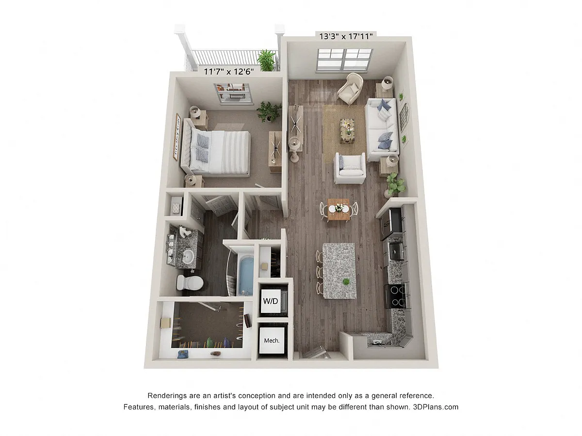 Floor plan A1
