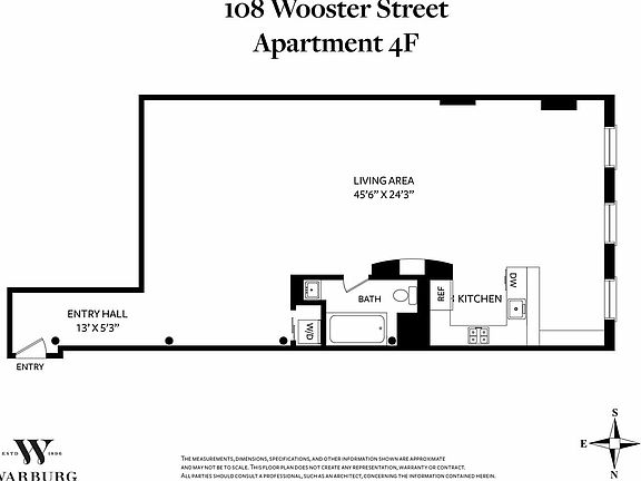 2nd image of 108 Wooster St #4F
