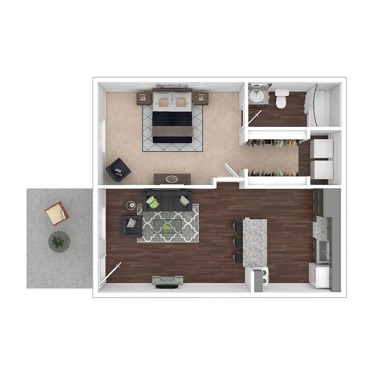Floor plan The Maple