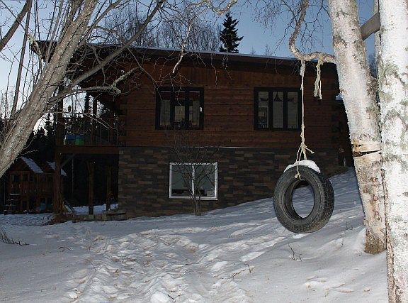 side view from woods