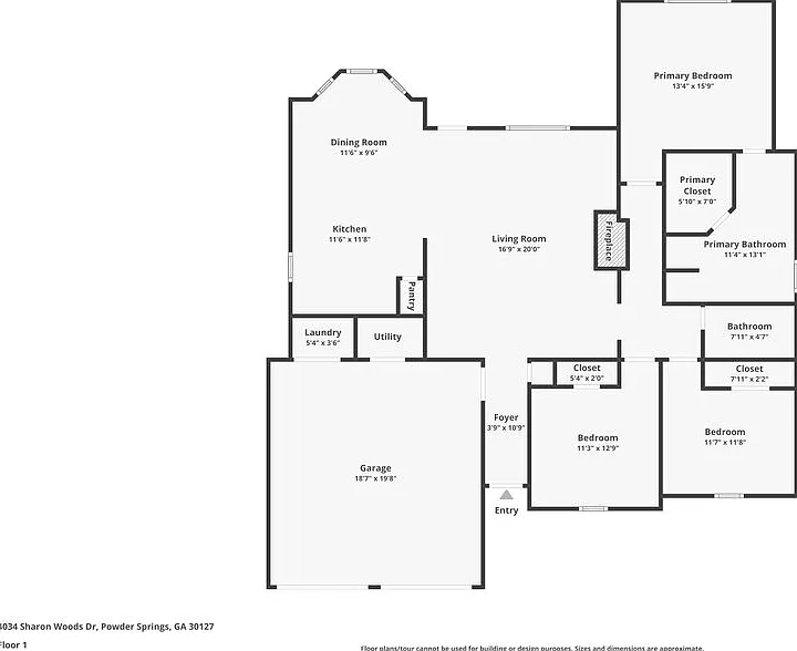 3 bed, 2.0 bath, 1494 sqft, $1,920 — Photo 2