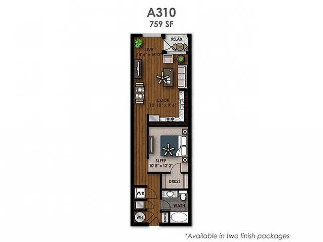 Floor plan A310