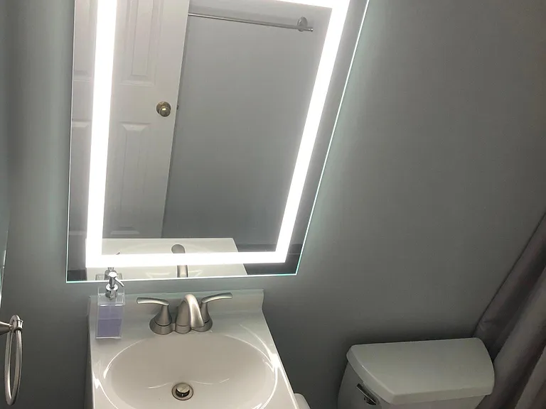second full bathroom sink and toilet view