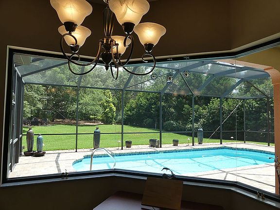 View from nook/kitchen.