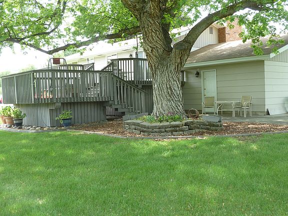 Deck and patio