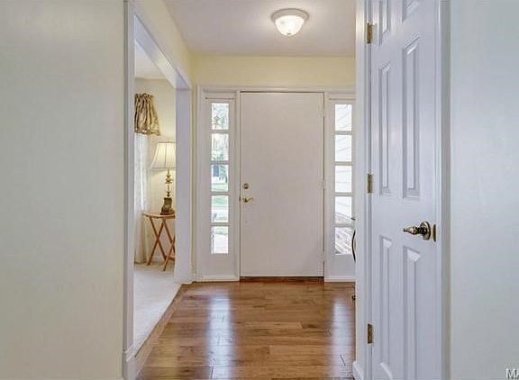 Bright entryway welcomes your guests into your new home.