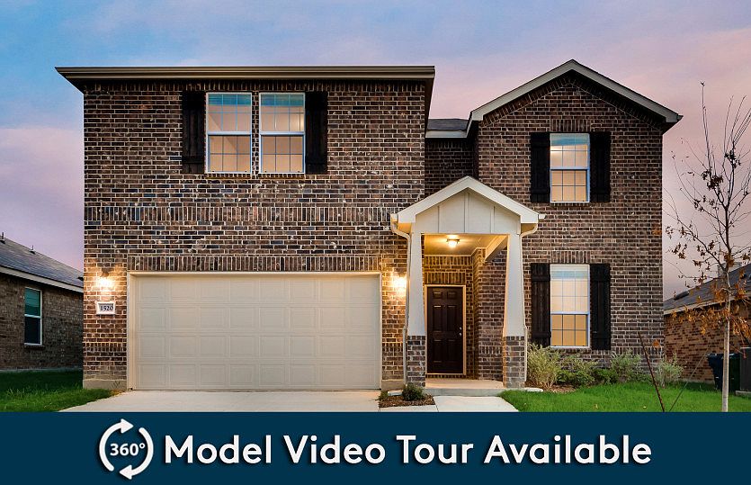 Exterior O - The Stockdale plan, a two-story home with 2-car garage