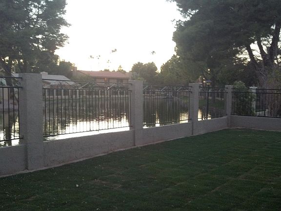View of Lake from back