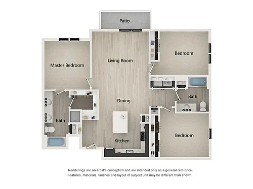 Floor plan C1
