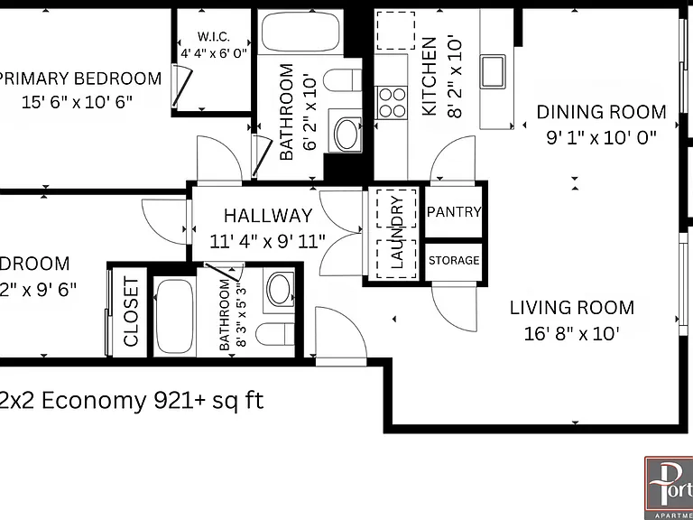 2x2 Economy l 921+ sq ft l Port Landing at Fife 2x2 Economy l 921+ sq ft l Port Landing at Fife