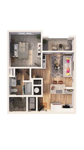 Floor plan A1A