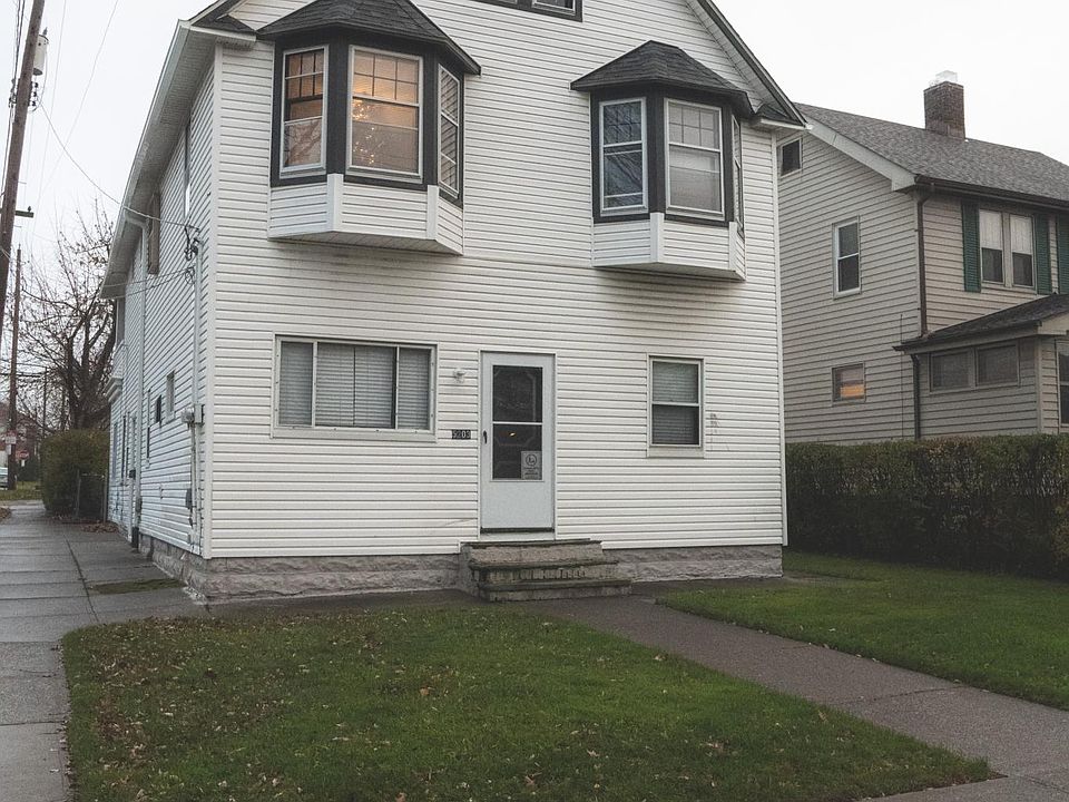 Front of house, entrance for unit 2