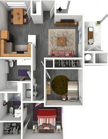 2 Bedroom Home 2 Bedroom Home