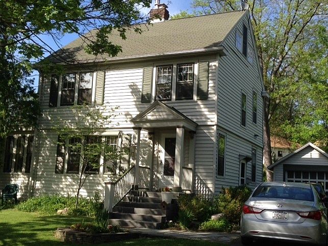 View of house from street