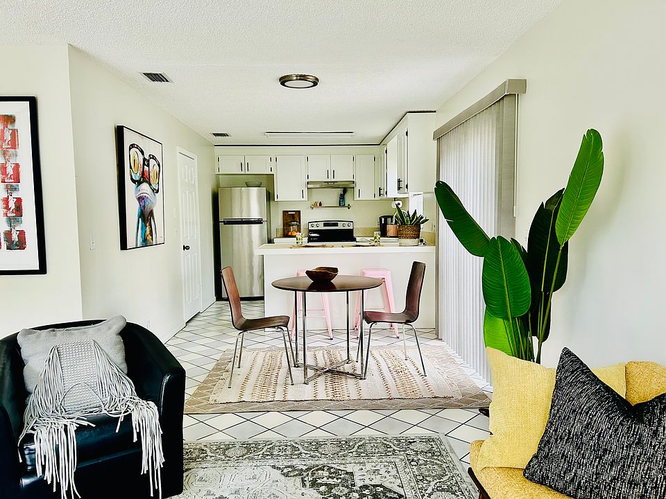 Dining and kitchen area.