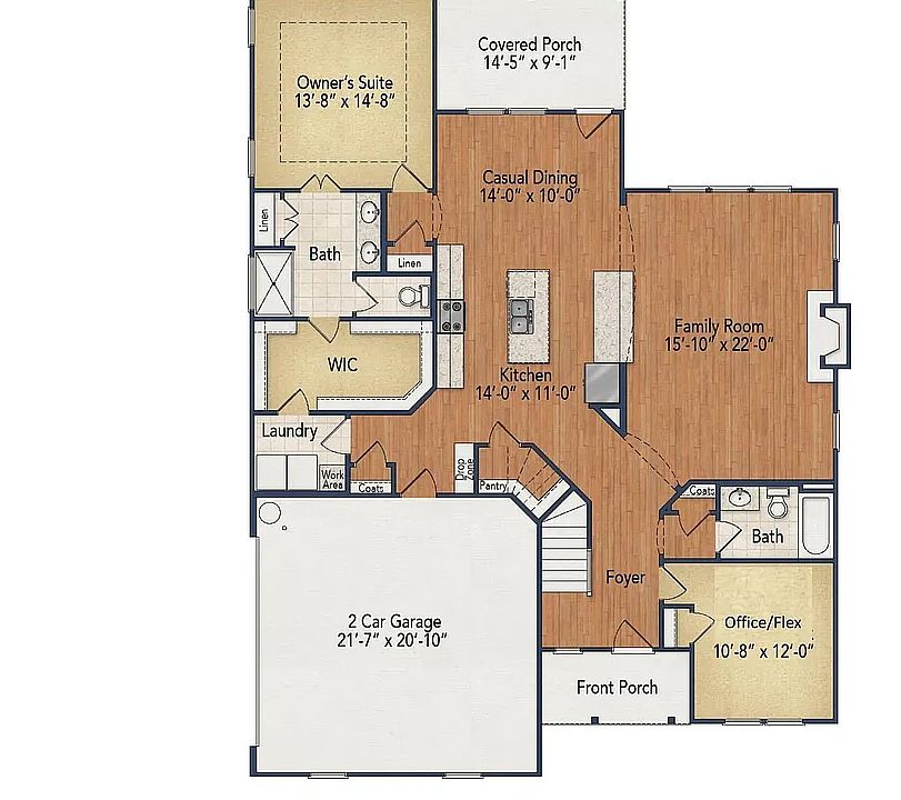 2nd image of 820 Warwick Ln