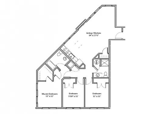 Floor plan C3