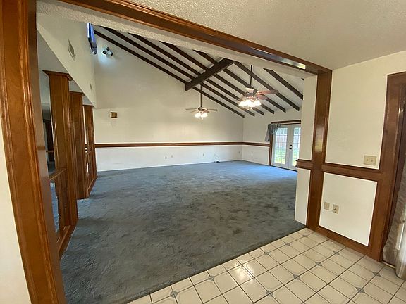 Dining to living area