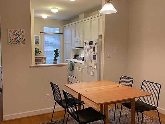 dining area and kitchen