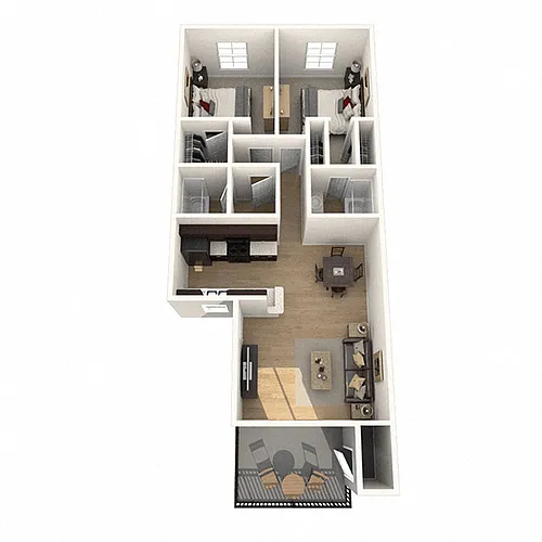 Floor plan The Chancellor