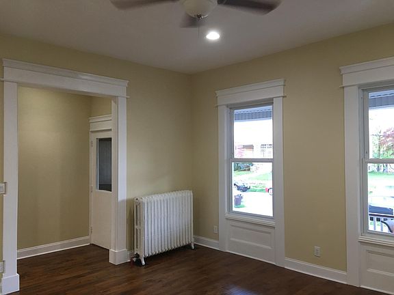 Living room toward hallway/front door