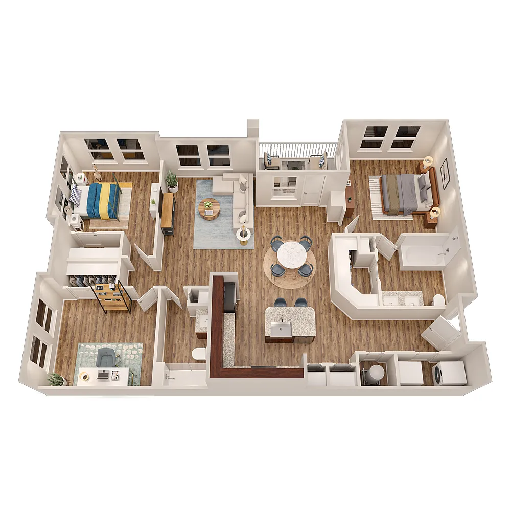 Floor plan Adams