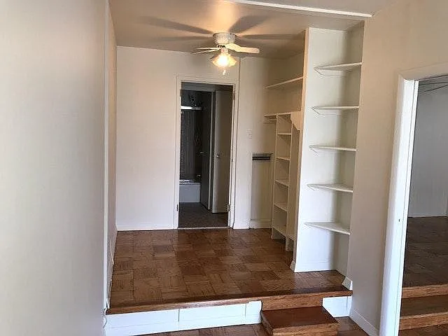 Dressing Area - double doors to bathroom vanity area