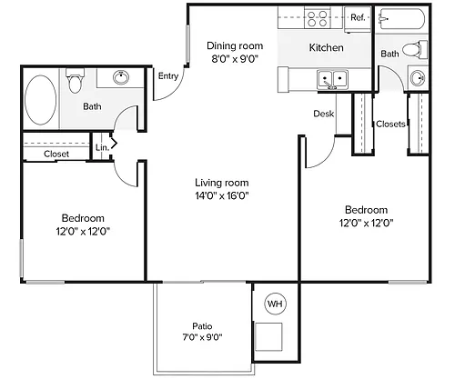 Floor plan 950