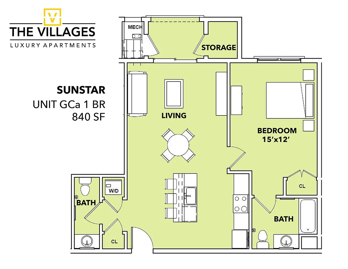 Floor plan Sunstar Model