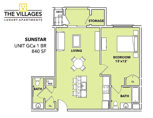 Floor plan Sunstar Model