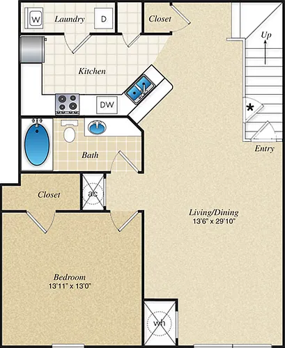 Floor plan A3U