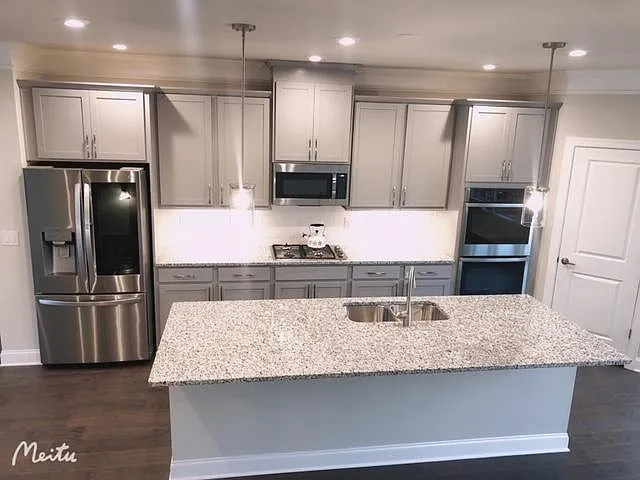 Kitchen area.